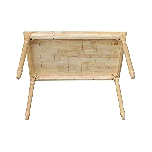 International Concepts 30 By 48-Inch Solid Wood Top Table, Natural 5 International Concepts 30 By 48-Inch Solid Wood Top Table, Natural - Image 3
