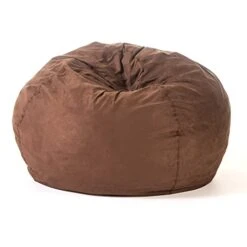 Christopher Knight Home Waldo 5 Foot Bean Bag, 5 Ft, French Roast