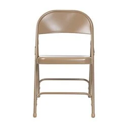 OEF Furnishings (4 Pack), Beige Heavy Duty Steel Folding Chair -Home Table Chair Store 31sc8sUAtGL