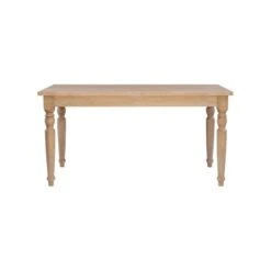 Riverbay Furniture Transitional Wood Dining Table In Light Natural Brown -Home Table Chair Store 31tERqDQDhL