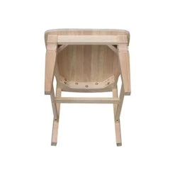 International Concepts Java Chair With Solid Wood Seat, Unfinished 8 International Concepts Java Chair With Solid Wood Seat, Unfinished -Home Table Chair Store 31tPCJATVrL