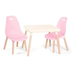 B. Spaces By Battat Pink B. Spaces Chairs Set 8 B. Spaces By Battat Pink B. Spaces Chairs Set -Home Table Chair Store 31vVW6OtbtL
