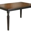 Signature Design By Ashley Owingsville Dining Room Table, Black/Brown -Home Table Chair Store 31vfWp836LL