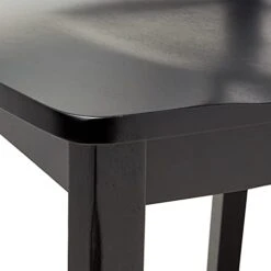 Homestyles Blair Dining Chair Pair, 18-4/5" W, 22-1/4" D, 38-3/8" H, Black -Home Table Chair Store 31vx7JcvvES