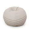 Christopher Knight Home Hudgeons 5 Foot Striped Bean Bag - Natural/Brown Stripes