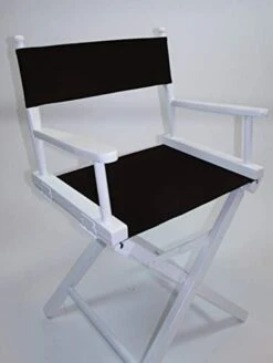 Gold Medal Contemporary 18" Table Height White Frame Directors Chair With Sunbrella Cover Set - Marine Blue 19 Gold Medal Contemporary 18" Table Height White Frame Directors Chair With Sunbrella Cover Set - Marine Blue -Home Table Chair Store 31wNI2gO0LL. AC