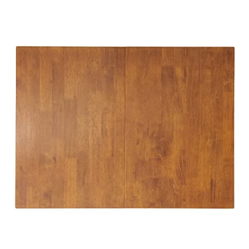 Christopher Knight Home Clearwater Rectangular Solid Top Table, Dark Oak / Antique White 8 Christopher Knight Home Clearwater Rectangular Solid Top Table, Dark Oak / Antique White - Image 6