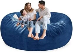 HWIVGKU Bean Bag Chairs, Giant Bean Bag Chair For Adults, 4ftbean Bag CoverComfyBean Bag Bed (No Filler, Cover Only) Fluffy Lazy Sofa (White), 4ft(120 * 65cm) 26 HWIVGKU Bean Bag Chairs, Giant Bean Bag Chair For Adults, 4ftbean Bag CoverComfyBean Bag Bed (No Filler, Cover Only) Fluffy Lazy Sofa (White), 4ft(120 * 65cm) -Home Table Chair Store 41 ClzRWjiL. AC