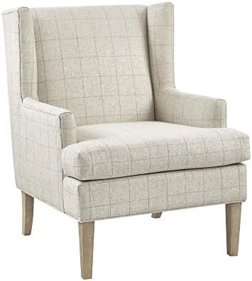 MARTHA STEWART Decker Accent Chairs-Solid Wood, Wingback, Deep Seating Armchair Living Room Furniture Modern Contemporary Style Sofa Decor-Bedroom Lounge, See Below, Beige 8 MARTHA STEWART Decker Accent Chairs-Solid Wood, Wingback, Deep Seating Armchair Living Room Furniture Modern Contemporary Style Sofa Decor-Bedroom Lounge, See Below, Beige - Image 6