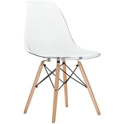 2xHome CH-RayLeg(Clear) Dining Chair, Plastic 19 2xHome CH-RayLeg(Clear) Dining Chair, Plastic -Home Table Chair Store 410VBIpQQeL