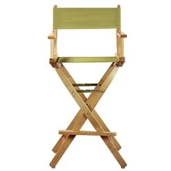 Casual Home 30" Director's Chair Natural Frame-with Olive Canvas, Bar Height -Home Table Chair Store 410zfQhE3bL