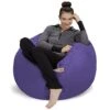 Sofa Sack - Plush, Ultra Soft Bean Bag Chair - Memory Foam Bean Bag Chair With Microsuede Cover - Stuffed Foam Filled Furniture And Accessories For Dorm Room - Purple 3' 2 Sofa Sack - Plush, Ultra Soft Bean Bag Chair - Memory Foam Bean Bag Chair With Microsuede Cover - Stuffed Foam Filled Furniture And Accessories For Dorm Room - Purple 3' -Home Table Chair Store 411hNTmAsQL
