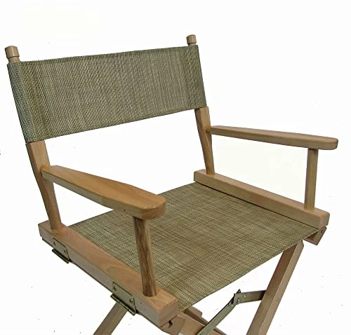 Mesh Directors Chair Replacement Cover (Round Stick) - Burlap 6 Mesh Directors Chair Replacement Cover (Round Stick) - Burlap - Image 4