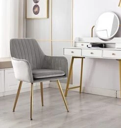 DMF Modern Velvet Accent Chair Set Of 2 High Back Elegant Dinning Chairs With Arms In Living Guest Room (Blue Set Of 2) 15 DMF Modern Velvet Accent Chair Set Of 2 High Back Elegant Dinning Chairs With Arms In Living Guest Room (Blue Set Of 2) -Home Table Chair Store 412IbxLPyeL. AC