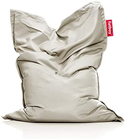 Fatboy Original Outdoor Bean Bag, Light Grey, Small 5 Fatboy Original Outdoor Bean Bag, Light Grey, Small - Image 3