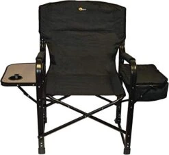 Faulkner 49580 El Capitan Folding Director Chair With Tray And Cooler Bag, Black -Home Table Chair Store 417DLaq9ylL. AC