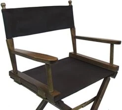 TLT Personalized Imprinted Gold Medal Contemporary 30" Bar Height Walnut Frame Directors Chair - Royal Blue -Home Table Chair Store 417k8v9IU L. AC