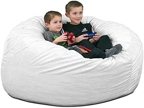 ULTIMATE SACK 4000 (4 Ft.) Bean Bag Chair Cover In Multiple Colors: Cover ONLY. (4000, Electric Blue Suede) 17 ULTIMATE SACK 4000 (4 Ft.) Bean Bag Chair Cover In Multiple Colors: Cover ONLY. (4000, Electric Blue Suede) - Image 15