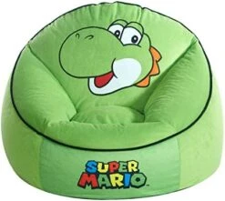 Idea Nuova Nintendo Super Mario Yoshi Micromink Bean Bag Chair 17 Idea Nuova Nintendo Super Mario Yoshi Micromink Bean Bag Chair -Home Table Chair Store 418Jo8xRgPL. AC