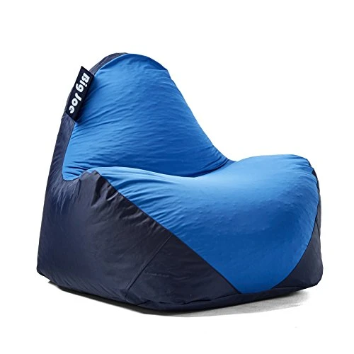 Big Joe Warp Bean Bag Chair, Blue/Navy Spandex And Smartmax, 2.5ft 3 Big Joe Warp Bean Bag Chair, Blue/Navy Spandex And Smartmax, 2.5ft