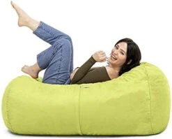 Jaxx Sofa Saxx Bean Bag Lounger, 4-Feet, Lime 29 Jaxx Sofa Saxx Bean Bag Lounger, 4-Feet, Lime -Home Table Chair Store 41BHf hymbL. AC