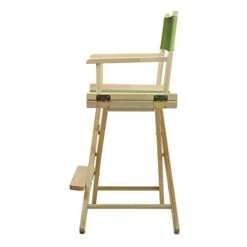 Casual Home 220-00/021-72 Director Chair 24" - Counter Height Natural Frame/Lime Green Canvas -Home Table Chair Store 41Bl8wq7krL