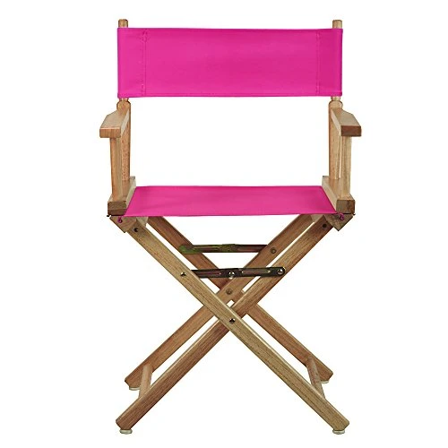 Casual Home 200-00/021-30 18" Natural Frame-Magenta Canvas Director Chair Classic Height 3 Casual Home 200-00/021-30 18" Natural Frame-Magenta Canvas Director Chair Classic Height