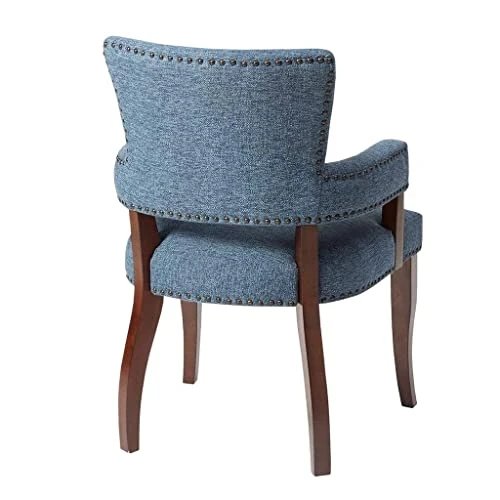 Madison Park Dawson Arm Dining Chair Blue See Below 4 Madison Park Dawson Arm Dining Chair Blue See Below - Image 2