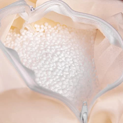 EMMA + OLIVER Oversized Solid Gray Refillable Bean Bag Chair For All Ages 8 EMMA + OLIVER Oversized Solid Gray Refillable Bean Bag Chair For All Ages - Image 6