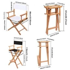 TBACW 1 Set (3pcs) Director Chair Canvas Replacement Cover Canvas Covers (with Fiberglass Director Chair Stick) For Directors Chairs Director Chair Replacement Canvas (Beige) 15 TBACW 1 Set (3pcs) Director Chair Canvas Replacement Cover Canvas Covers (with Fiberglass Director Chair Stick) For Directors Chairs Director Chair Replacement Canvas (Beige) -Home Table Chair Store 41E6T1ETY5L