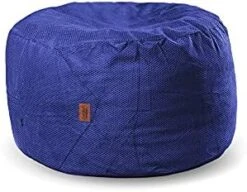 CordaRoy's Chenille Bean Bag Ottoman Footstool, 26" X 17", Charcoal 16 CordaRoy's Chenille Bean Bag Ottoman Footstool, 26" X 17", Charcoal -Home Table Chair Store 41EFyZU11CS. AC