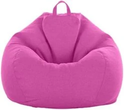 WAQIA Stuffed Animal Storage Bean Bag Chair Cover (No Filler) - Stuffable Zipper Beanbag Cover-Cotton Linen Memory Foam Beanbag Replacement Cover For Adults And Kids Without Filling 29 WAQIA Stuffed Animal Storage Bean Bag Chair Cover (No Filler) - Stuffable Zipper Beanbag Cover-Cotton Linen Memory Foam Beanbag Replacement Cover For Adults And Kids Without Filling -Home Table Chair Store 41ENhw0m7L. AC 1