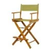 Casual Home 24" Director's Chair Honey Oak Frame-with Olive Canvas, Counter Height -Home Table Chair Store 41F6115q4tL