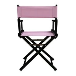 Casual Home 200-02/021-22 Director Chair 18" - Classic Height BlackFrame/Pink Canvas -Home Table Chair Store 41FFvu4L1TL