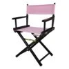 Casual Home 200-02/021-22 Director Chair 18" - Classic Height BlackFrame/Pink Canvas 2 Casual Home 200-02/021-22 Director Chair 18" - Classic Height BlackFrame/Pink Canvas -Home Table Chair Store 41Fc4cORYHL