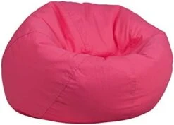 Flash Furniture Dillon Small White Furry Bean Bag Chair For Kids And Teens -Home Table Chair Store 41Fu3VK7PL. AC
