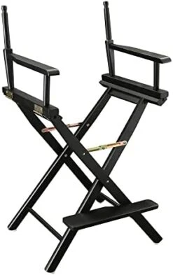 Casual Home 30-Inch Solid Wood Director Chair, Honey Oak Frame -Home Table Chair Store 41H x358uLL. AC