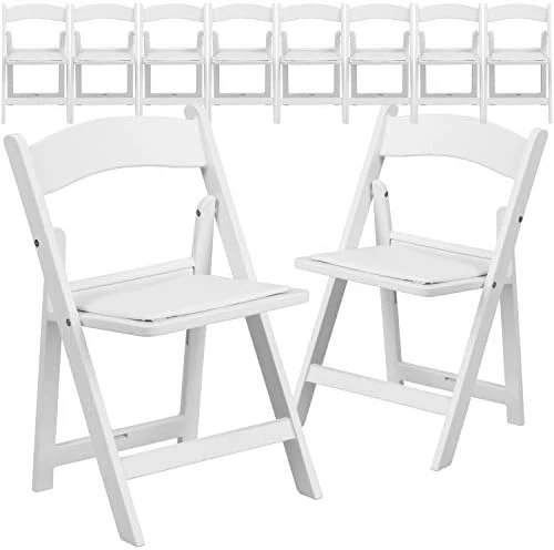 Flash Furniture HERCULES 10 Pack Kids White Resin Folding Event Party Chair With Vinyl Padded Seat 9 Flash Furniture HERCULES 10 Pack Kids White Resin Folding Event Party Chair With Vinyl Padded Seat - Image 7