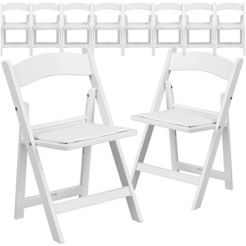 Flash Furniture HERCULES 10 Pack Kids White Resin Folding Event Party Chair With Vinyl Padded Seat 3 Flash Furniture HERCULES 10 Pack Kids White Resin Folding Event Party Chair With Vinyl Padded Seat
