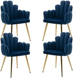 CIMOTA Black Dining Chairs Set Of 2 Velvet Upholstered Comfy Living Room Chairs Modern Finger Shape Back Vanity Chair With Arms For Makeup Room/Bedroom, 2PCS 30 CIMOTA Black Dining Chairs Set Of 2 Velvet Upholstered Comfy Living Room Chairs Modern Finger Shape Back Vanity Chair With Arms For Makeup Room/Bedroom, 2PCS -Home Table Chair Store 41HdPGTeML. AC