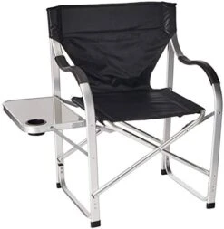 Stylish Camping SL1214 Black Heavy Duty Folding Camping Director Chair With Side Table 8 Stylish Camping SL1214 Black Heavy Duty Folding Camping Director Chair With Side Table -Home Table Chair Store 41HgF4IrcDL. AC