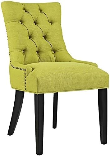 Modway Regent Modern Elegant Button-Tufted Upholstered Fabric With Nailhead Trim, Dining Side Chair, Beige 15 Modway Regent Modern Elegant Button-Tufted Upholstered Fabric With Nailhead Trim, Dining Side Chair, Beige - Image 13