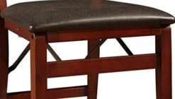 Linon Keira Pad Folding Chair, Set Of 2, Engineered Wood 7 Linon Keira Pad Folding Chair, Set Of 2, Engineered Wood -Home Table Chair Store 41IttZTXeHL