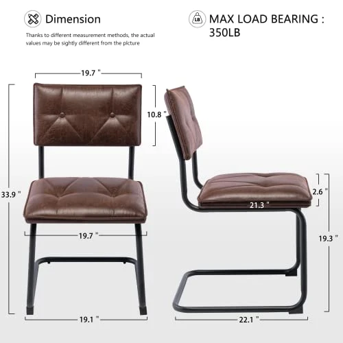 BV Dining Chair Set Of 2, Vintage Suede Mid Century Dining Chair, Suede Fabric Chairs With Metal Chrome Legs For Kitchen, Dining Room, Living Room 4 BV Dining Chair Set Of 2, Vintage Suede Mid Century Dining Chair, Suede Fabric Chairs With Metal Chrome Legs For Kitchen, Dining Room, Living Room - Image 2