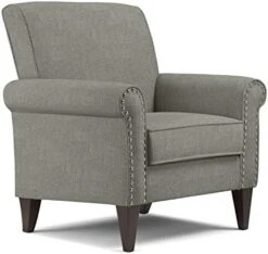 Domesis Kiara Arm Chair, Dove Gray -Home Table Chair Store 41JLmZ3YIDL. AC