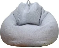 WAQIA Stuffed Animal Storage Bean Bag Chair Cover (No Filler) - Stuffable Zipper Beanbag Cover-Cotton Linen Memory Foam Beanbag Replacement Cover For Adults And Kids Without Filling 31 WAQIA Stuffed Animal Storage Bean Bag Chair Cover (No Filler) - Stuffable Zipper Beanbag Cover-Cotton Linen Memory Foam Beanbag Replacement Cover For Adults And Kids Without Filling -Home Table Chair Store 41JSIgaEqBL. AC