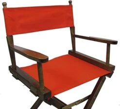 TLT Personalized Imprinted Gold Medal Contemporary 30" Bar Height Walnut Frame Directors Chair - Royal Blue -Home Table Chair Store 41JU2Lm 85L. AC