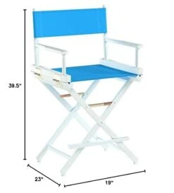 Casual Home 220-01/021-27 Director Chair 24" - Counter Height WhiteFrame/Turquoise Canvas 15 Casual Home 220-01/021-27 Director Chair 24" - Counter Height WhiteFrame/Turquoise Canvas -Home Table Chair Store 41KfLU6yDoL