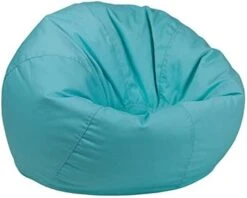 Flash Furniture Dillon Small White Furry Bean Bag Chair For Kids And Teens -Home Table Chair Store 41LIC6CM4L. AC