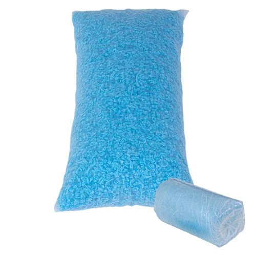 Molblly Bean Bag Filler Foam 20lbs Blue Premium Shredded Memory Foam Filling For Pillow Dog Beds Chairs Cushions And Arts Crafts, Added Gel Particles , Soft And Great For Stuffing 3 Molblly Bean Bag Filler Foam 20lbs Blue Premium Shredded Memory Foam Filling For Pillow Dog Beds Chairs Cushions And Arts Crafts, Added Gel Particles , Soft And Great For Stuffing